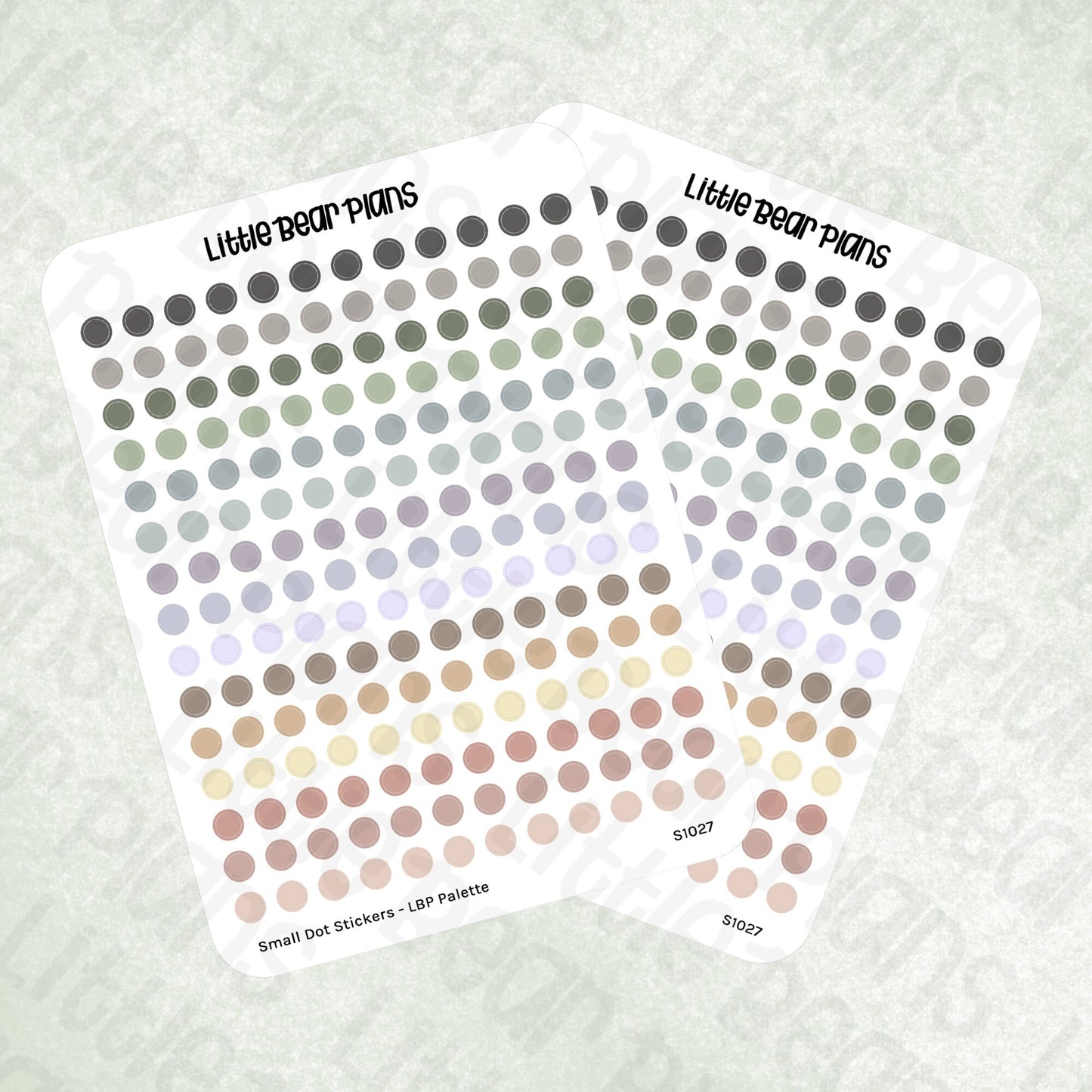 LBP Classic Small 4mm Dot Stickers
