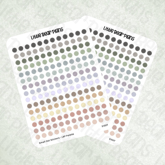 LBP Classic Small 4mm Dot Stickers