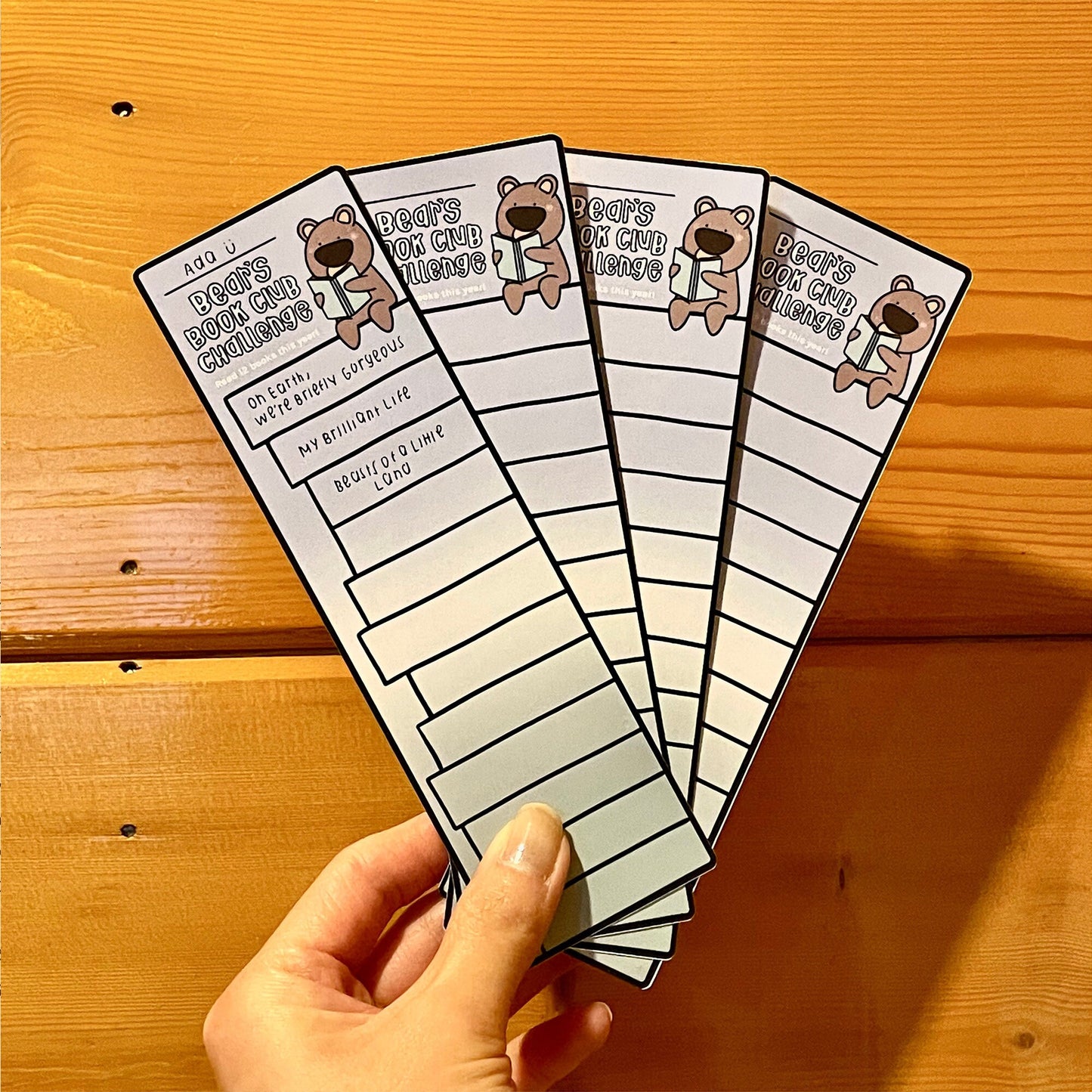 Little Bear Book Club Bookmark