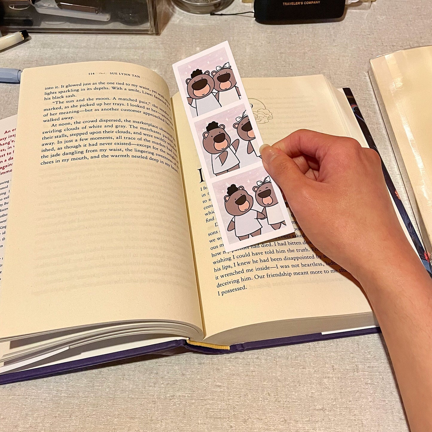 Little Bears on a Walk Bookmark