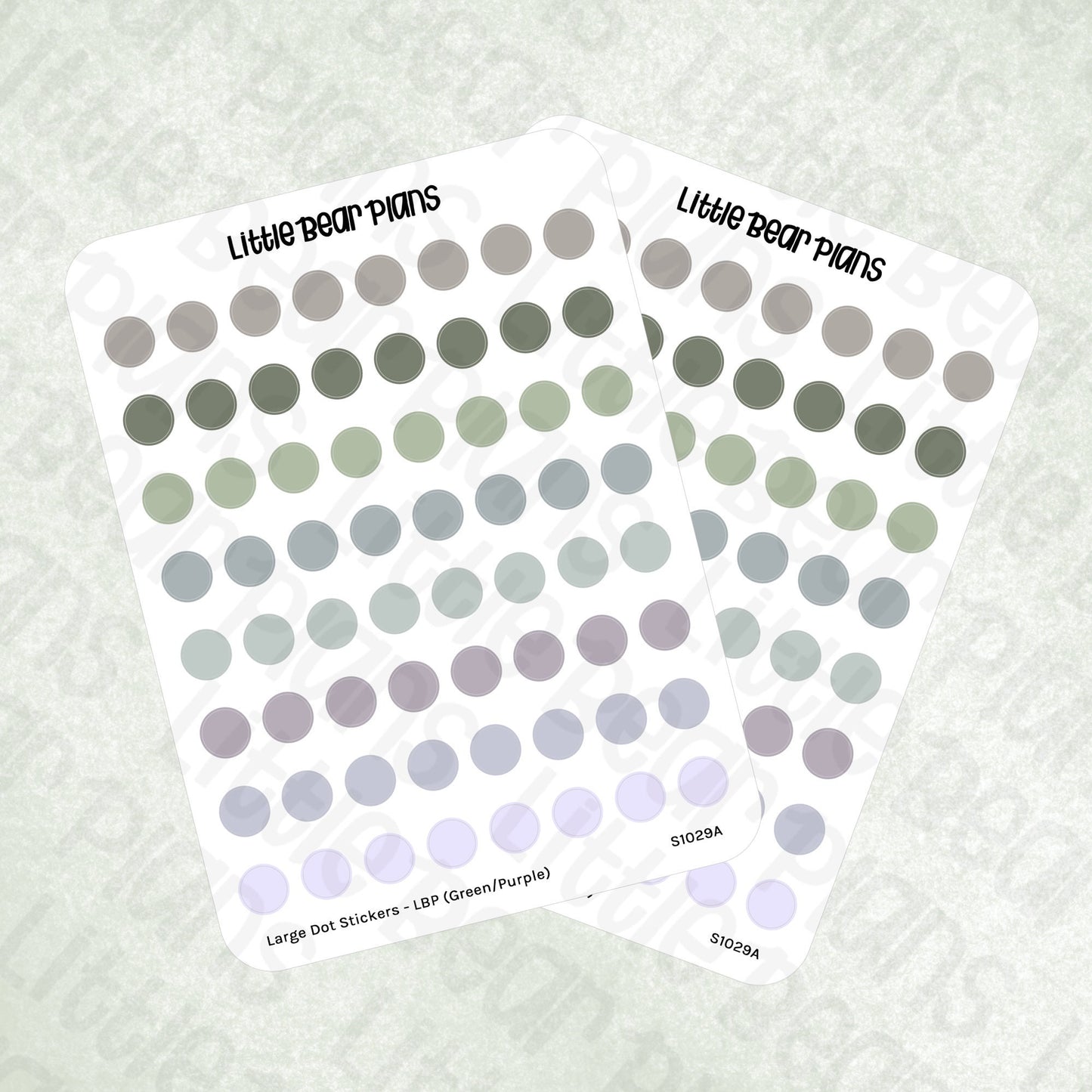 LBP Classic Large 7.4mm Dot Stickers