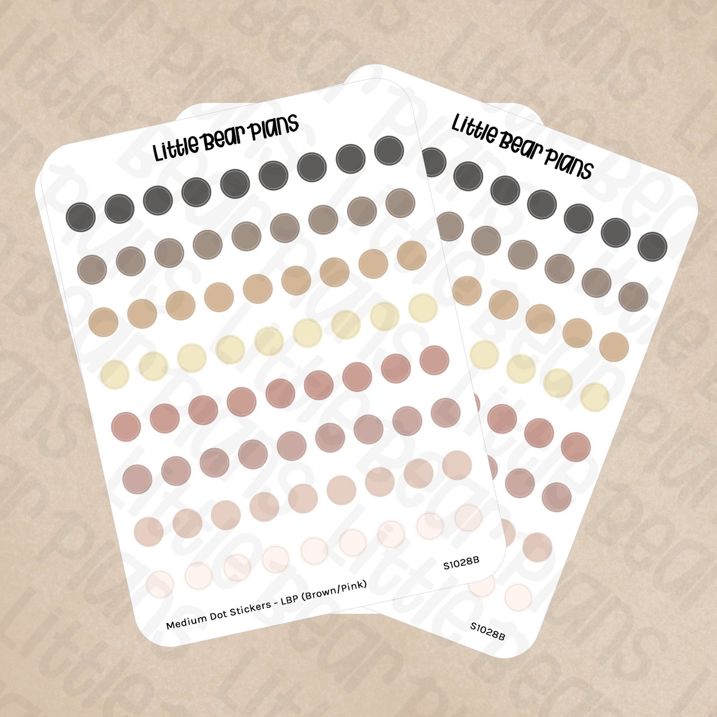 LBP Classic Medium 6mm Dot Stickers