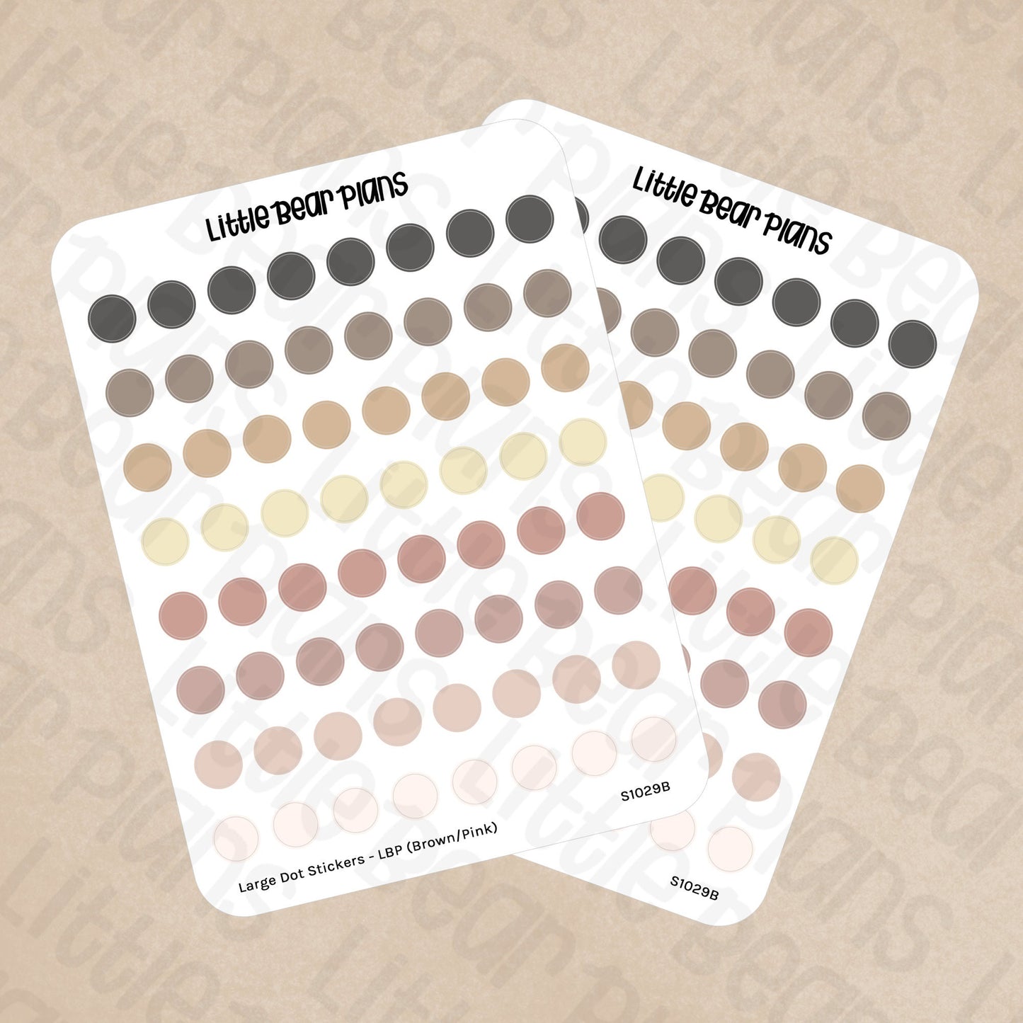 LBP Classic Large 7.4mm Dot Stickers