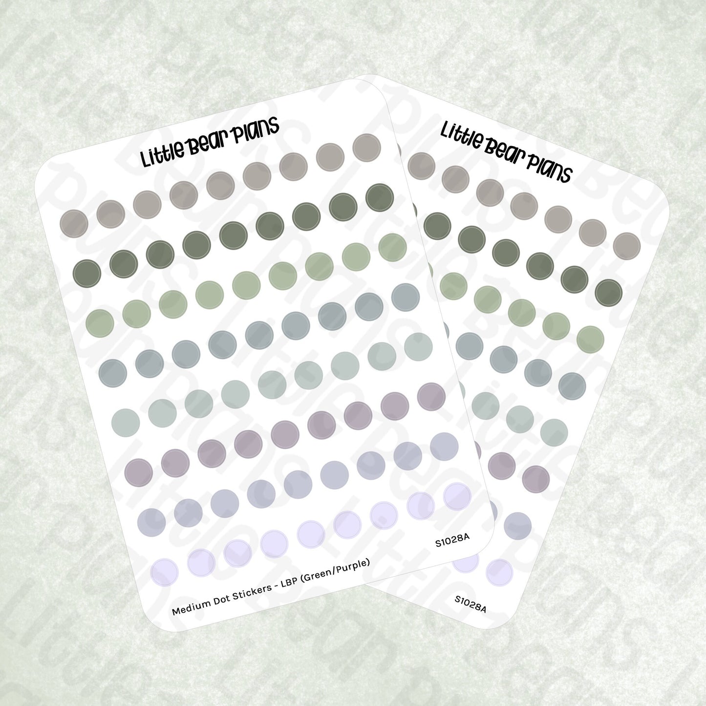LBP Classic Medium 6mm Dot Stickers