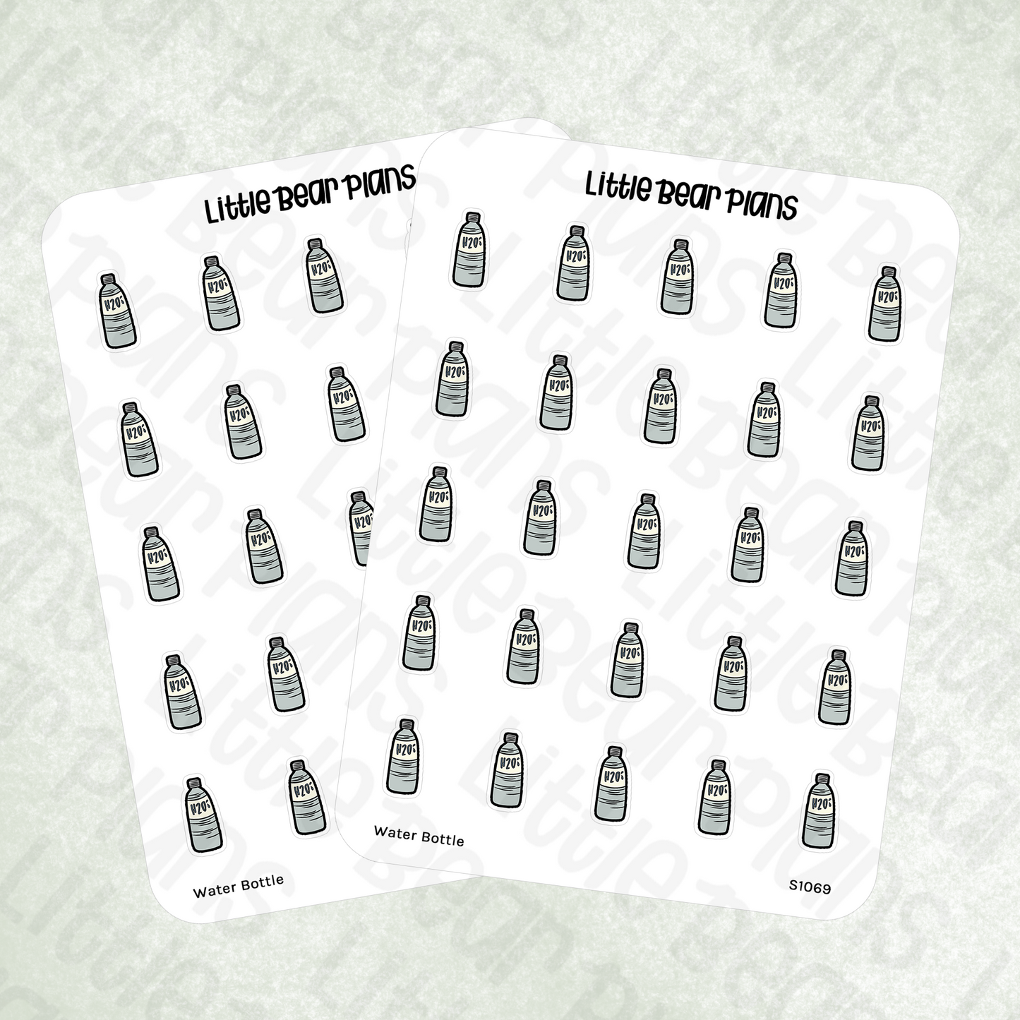 H2o Water Bottle Stickers
