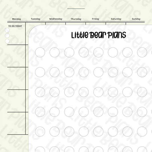White Medium 6mm Dot Stickers